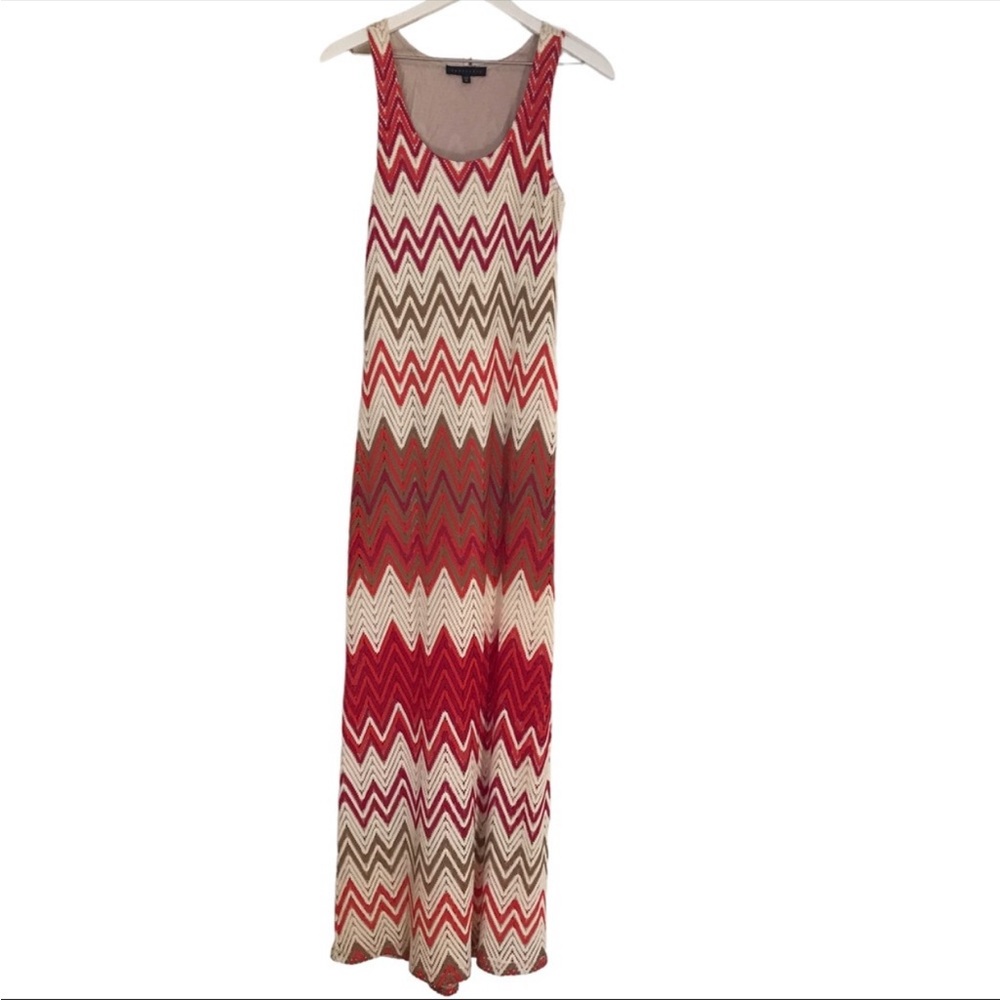 Boho Chevron striped maxi dress